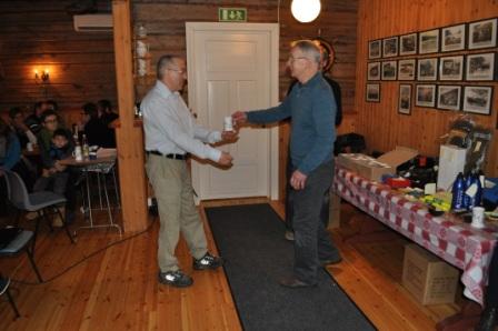 Utdeling Kurt Larsen